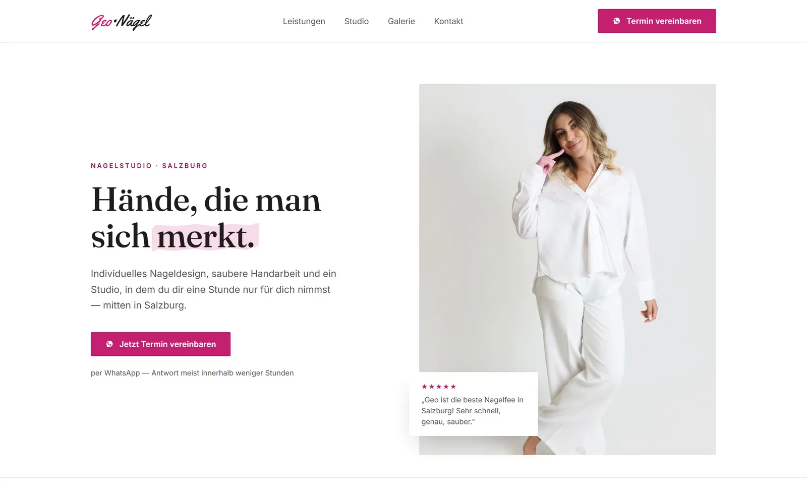 Website von Geo•Nägel